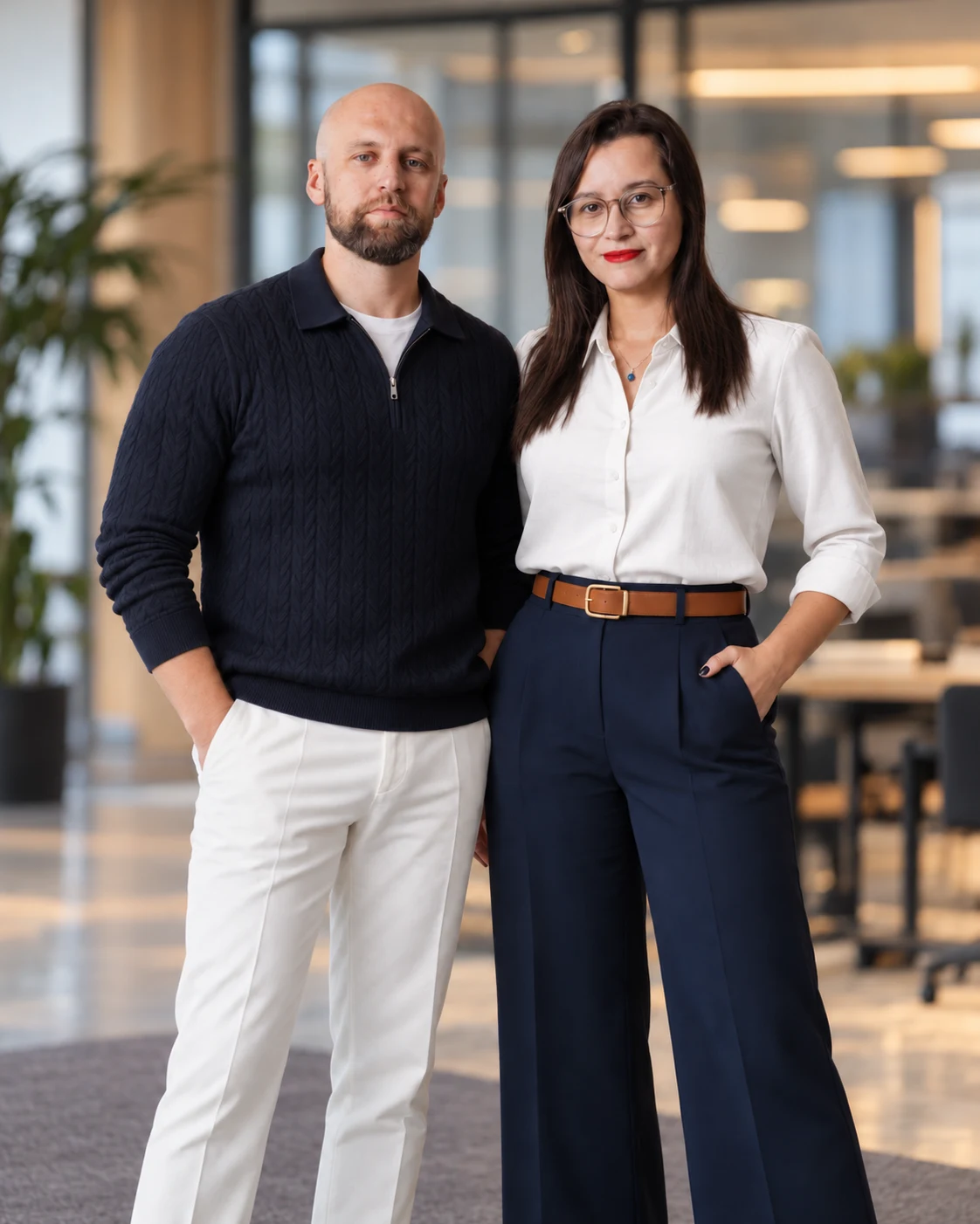 Anderson Back e Aline Melo, sócios da 2A4B — Marketing for Cleaning Businesses in the USA
