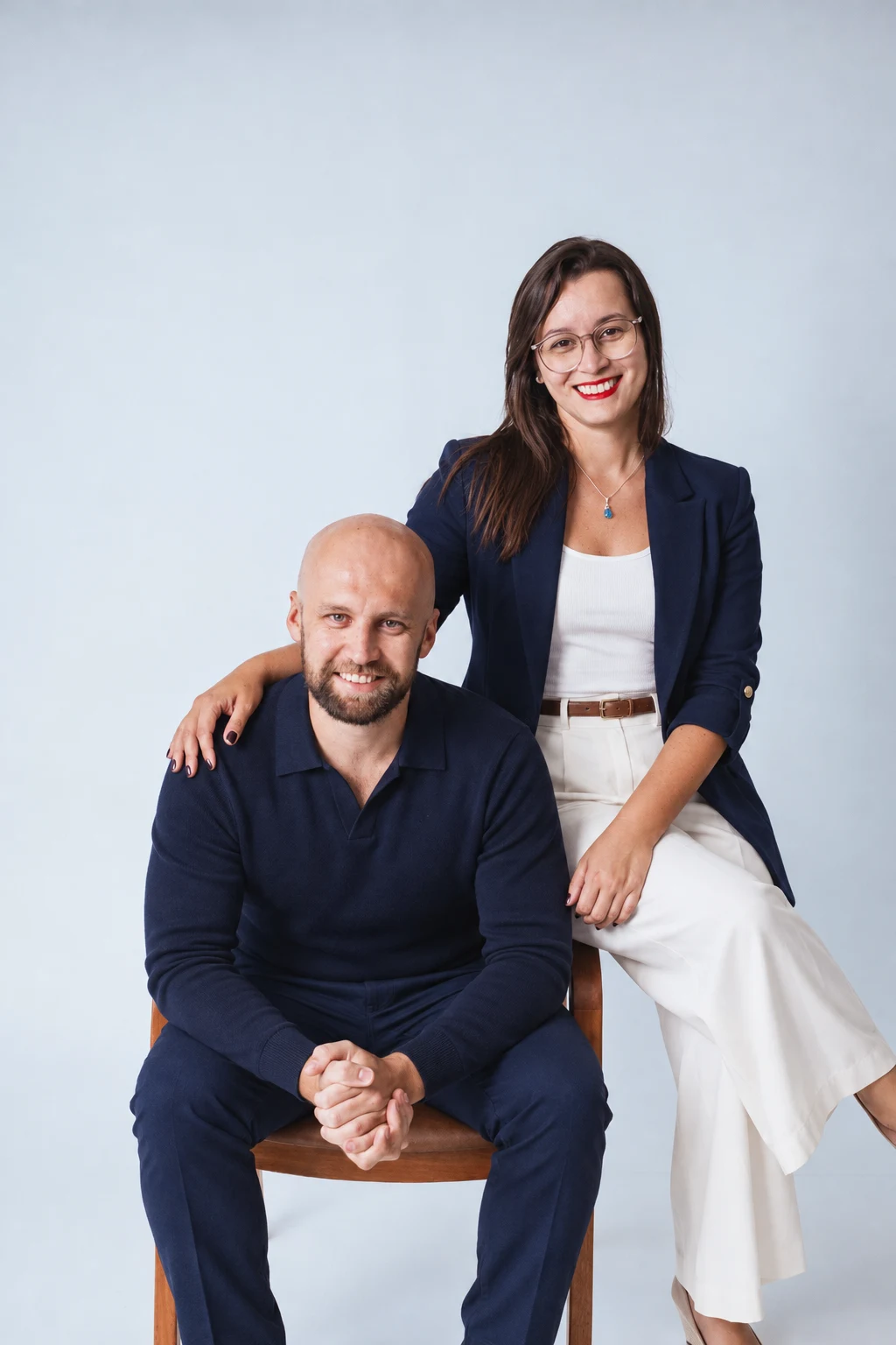 Anderson e Aline, sócios da 2A4B — Assessoria Comercial e Marketing para Cleaning Companies nos EUA